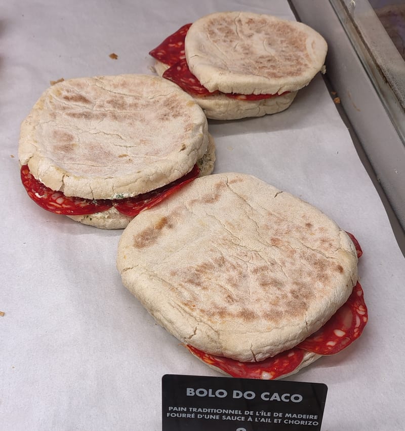 Bolo do caco — traditional Madeiran flatbread